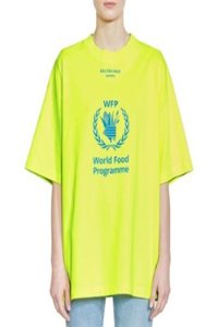 발렌시** X WFP 티셔츠